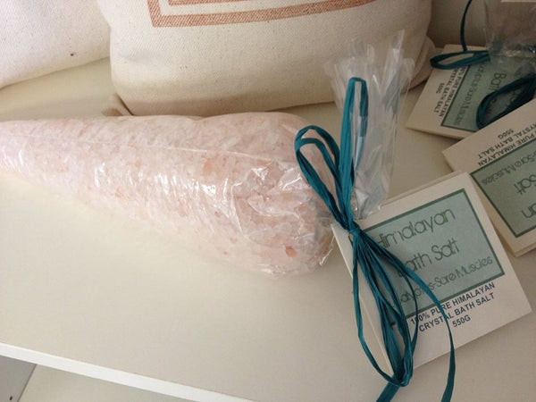 Himalayan Bath Salt Cone 500g Eucalyptus