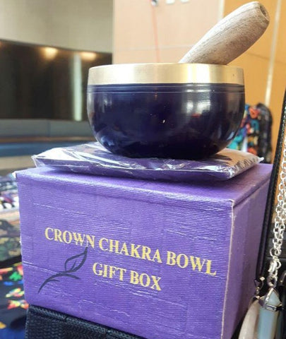 TTTWS Singing Bowl Crown Purple