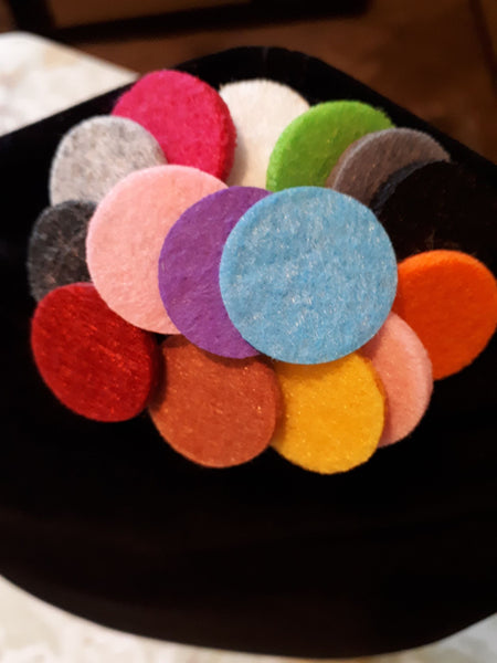 TTTWC Felt Pads Aromatherapy Locket