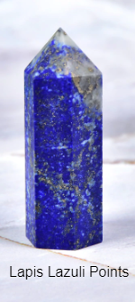 Gemstone - Lapis Lazuli Wand Point 85-89mm