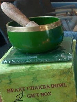 TTTWS Singing Bowl Heart Green